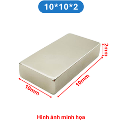 Nam châm đất hiếm vuông, chữ nhật siêu hút