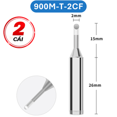 Mũi hàn Yihua màu bạc 900M - T loại tốt