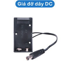 Đế ra dây pin vuông 9V