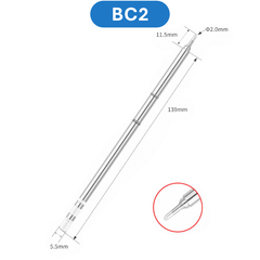 Mũi hàn T12 tip hàn, đầu mỏ hàn T12-K/KF/I/ILS/J02/JL02/BC2…