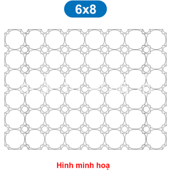 Khung cố định pin 18650 nhiều hàng (6 - 13 hàng) ghép khối lớn xe điện