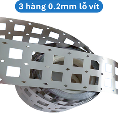 (1 mét) Kẽm hàn pin 32650 mạ niken 0.15mm