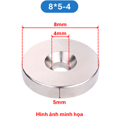 Nam châm đất hiếm tròn lỗ