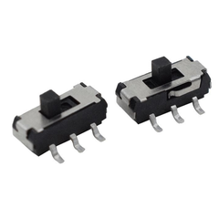 (2 cái) Công tắc trượt, công tắc slide chân dán SMD gạt đứng, gạt ngang