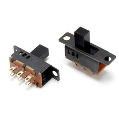 (2 cái) Công tắc trượt, công tắc gạt chân cắm đứng, hàn dây, hàn PCB