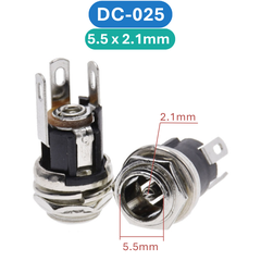 Đầu cái cắm nguồn, jack cái cắm nguồn DC
