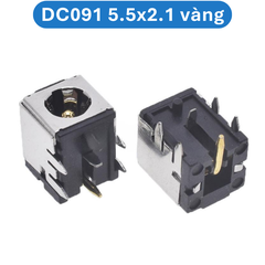Đầu cái cắm nguồn, jack cái cắm nguồn DC chân hàn PCB
