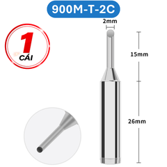Mũi hàn Yihua màu bạc 900M - T loại tốt
