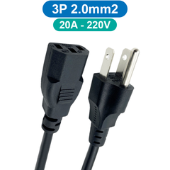 Dây nguồn AC 1.5m đồng nguyên chất  thông dụng cho máy tính, laptop, nồi cơm…