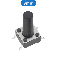 (20 Cái) Nút nhấn 6x6mm 4 chân dán SMD cao 4.3 - 15mm