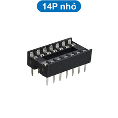 Đế IC chân vuông/tròn hai hàng 2.54mm 1A