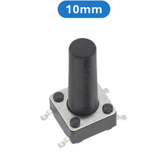 (20 Cái) Nút nhấn 6x6mm 4 chân dán SMD cao 4.3 - 15mm