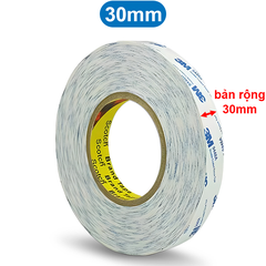 Băng keo tản nhiệt 3M màu đục, siêu dính chịu nhiệt 150 độ cuộn 10 mét