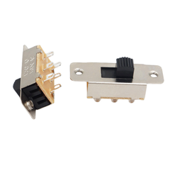 (2 cái) Công tắc trượt, công tắc gạt chân cắm đứng, hàn dây, hàn PCB