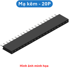 Hàng rào cái đơn 2.54mm cắm chân đứng cao 8.5mm