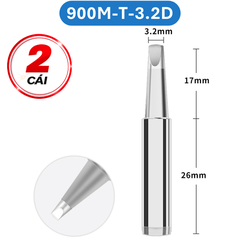Mũi hàn Yihua màu bạc 900M - T loại tốt