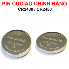 (1 Viên) Pin cúc áo 3V CR2430 / CR2450