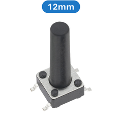 (20 Cái) Nút nhấn 6x6mm 4 chân dán SMD cao 4.3 - 15mm
