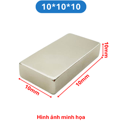 Nam châm đất hiếm vuông, chữ nhật siêu hút