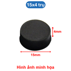 (4 cái) Nút đệm chống rung trượt, đế dán silicon tròn chống trượt