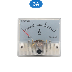 Ampe kế kim hiển thị dòng điện DC 1mA - 20A