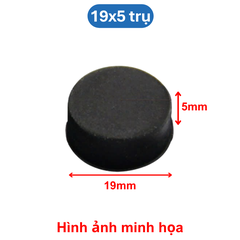 (4 cái) Nút đệm chống rung trượt, đế dán silicon tròn chống trượt