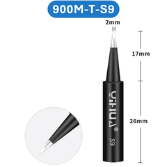 Mũi hàn Yihua 936 màu đen - 900M - T loại tốt