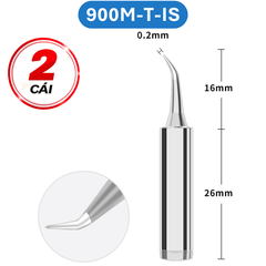 Mũi hàn Yihua màu bạc 900M - T loại tốt