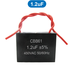 Tụ khởi động chạy quạt, động cơ CBB61 450VAC