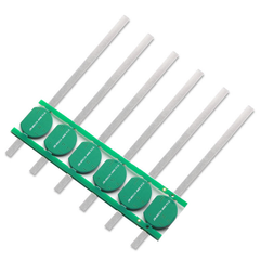 Mạch bảo vệ hàn đầu pin Lithium 1S 3.7V 2 - 4.5A (1 - 3 MOS) có hàn kẽm sẵn ( PCB tròn)