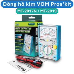 Đồng hồ vạn năng, đồng hồ kim đo điện VOM Pros'kit