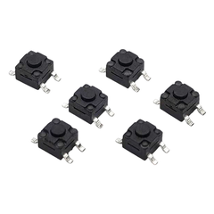 (10 cái) Nút nhấn 6x6mm chống thấm 4 chân dán SMD cao 4.3 - 15mm