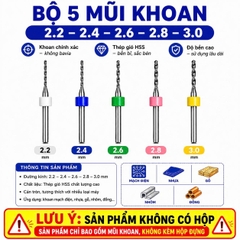 Mũi khoan PCB, chuyên khoan, cắt, phay các vật liệu cứng như đá quý, vỏ chai, bo mạch