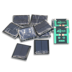 Tấm pin năng lượng mặt trời nhỏ, Solar panel mini, 1V-6V, chạy motor, led…