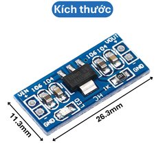 Mạch nguồn giảm áp, hạ áp AMS1117 đầu ra 3.3v