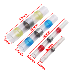 (20 Cái) Đầu nối dây điện tự hàn co nhiệt cho dây điện