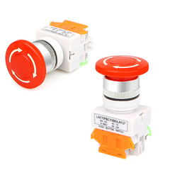 Nút nhấn STOP/ EMERGENCY dừng khẩn cấp LAYXX - 11ZS 1NO 1NC