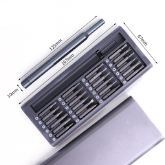 Bộ vít đa năng màu đen 25 đầu