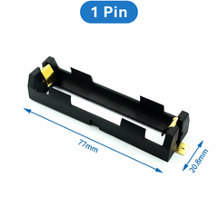 Đế pin 18650 chân đồng mạ vàng hàn PCB