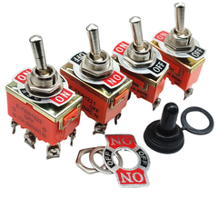 Công tắc Toggle, Công tắc gạt E-TEN loại lớn lỗ khoét 12mm