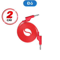 Dây kẹp silicon 2 đầu bắp chuối 1m