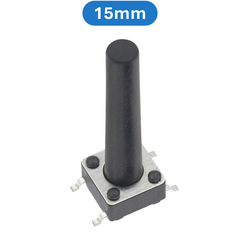 (20 Cái) Nút nhấn 6x6mm 4 chân dán SMD cao 4.3 - 15mm