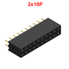 Hàng rào cái đôi 2.54mm cắm chân đứng cao 8.5mm