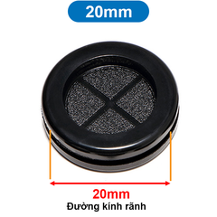 Đệm cao su, Ron cao su đen luồn dây tủ điện 12 - 50mm