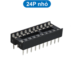 Đế IC chân vuông/tròn hai hàng 2.54mm 1A