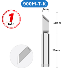 Mũi hàn Yihua màu bạc 900M - T loại tốt