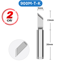 Mũi hàn Yihua màu bạc 900M - T loại tốt