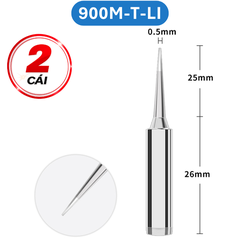 Mũi hàn Yihua màu bạc 900M - T loại tốt