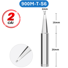 Mũi hàn Yihua màu bạc 900M - T loại tốt