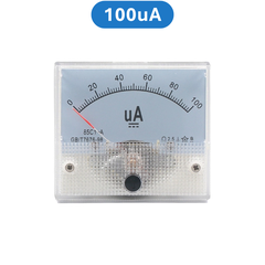 Ampe kế kim hiển thị dòng điện DC 1mA - 20A